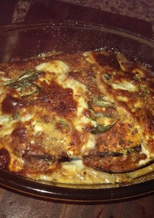 Una foto de Lasagna de berenjenas 2