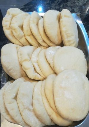 Una foto de Pan árabe