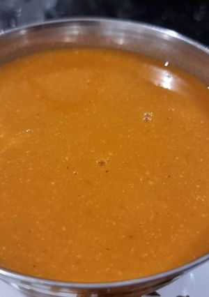 A picture of Tomato soup.