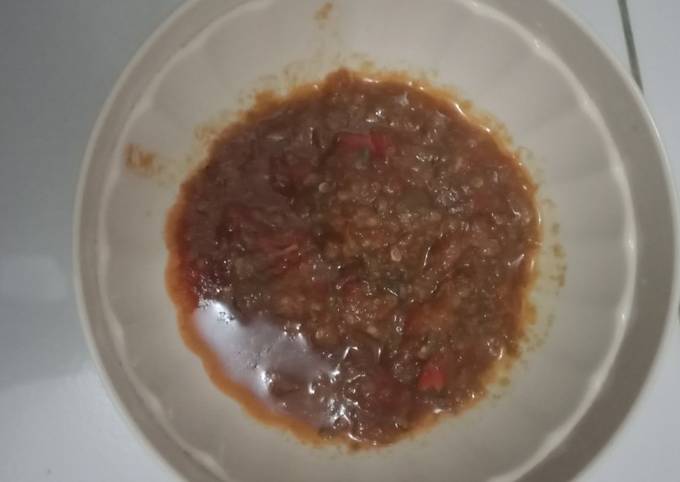 Sambal Ayam goreng