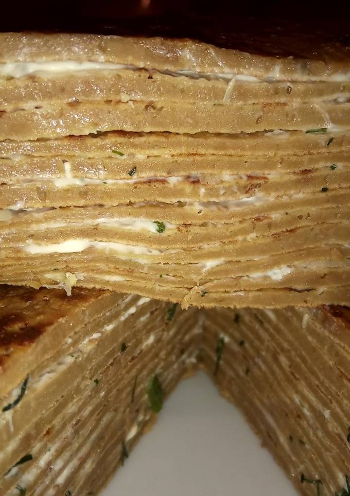 Торт з курячої печінки