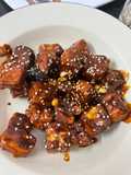 Crunchy spicy Gojujang Tofu