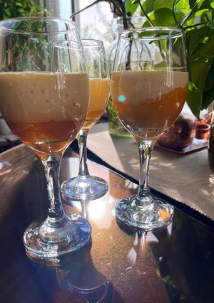 عکسی از دستور بستنی و انبه