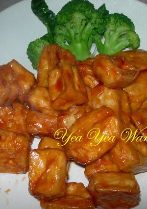 (素)糖醋豆腐 的食譜成品照片