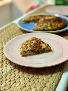 Una foto de Quiche ligera sin masa