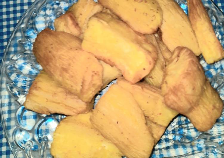 Langkah Mudah untuk Membuat Singkong goreng kunyit yang Menggugah Selera