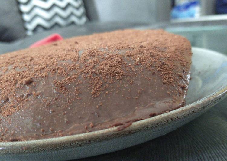 Puding Roti Full Coklat