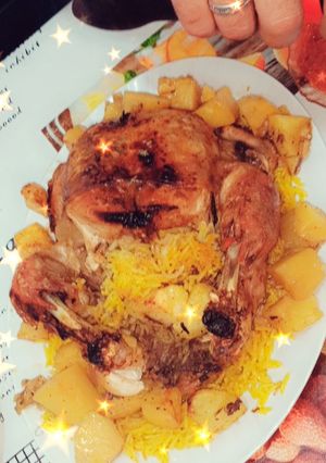 صورة لوصفة دجاجة محمرة في أكياس التحمير 🍗