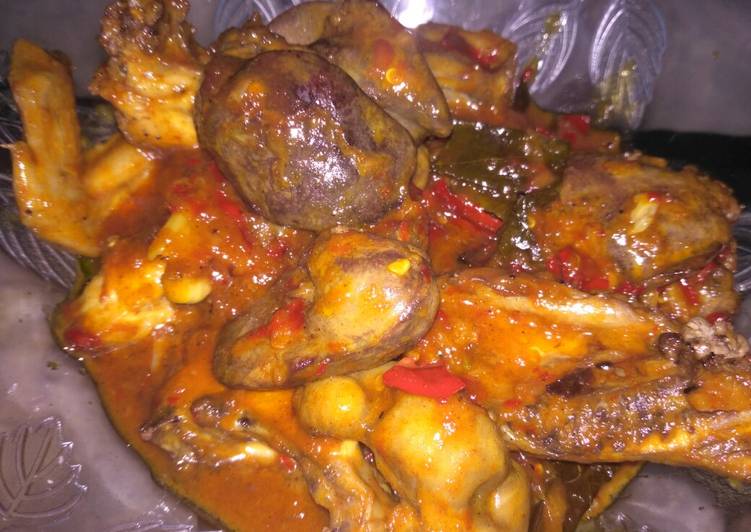 Resep Hati Ayam bumbu pedas Anti Gagal