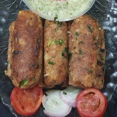 Potatoes kabab A picture of Potatoes kabab.