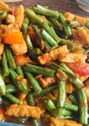 Foto resep Oseng Tempe Kacang Panjang