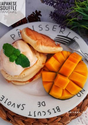 Foto resep Japanese souffle pancake