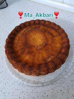 عکسی از دستور کیک نارگیلی