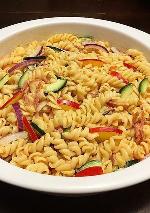 Una foto de Ensalada de Minestrones Navideña