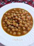 Garbanzos lechosos al curry hingú y baharat