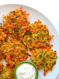 عکسی از دستور کوکوی کدو سبز و هویج