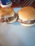 Ovenburgers with Onion