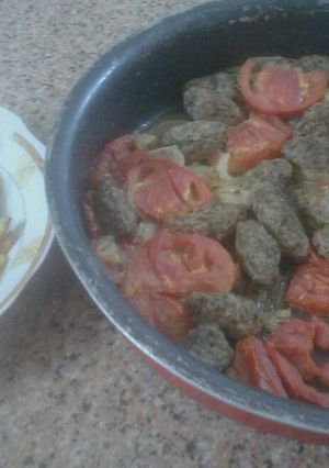 صورة لوصفة صينية كفتة مع البطاطا
