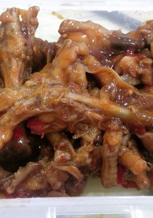 Foto resep Ceker asam manis😋😋😋