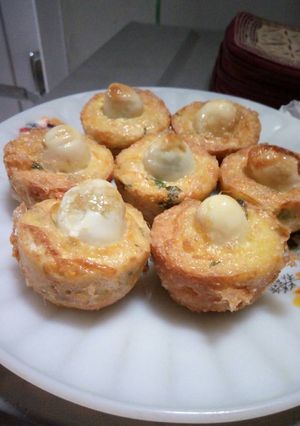 Foto resep Perkedel Tahu telur puyuh(buat bekal anak/no msg)