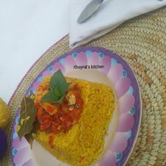 A picture of Curry rice.