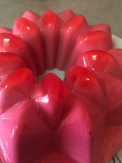 Una foto de Mousse de frutilla