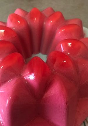 Una foto de Mousse de frutilla