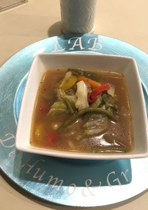 Una foto de Sopa de Vegetales