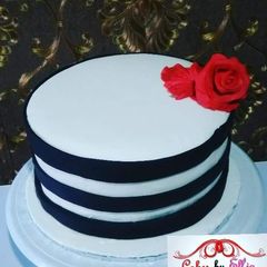 A picture of Strewberry cake.
