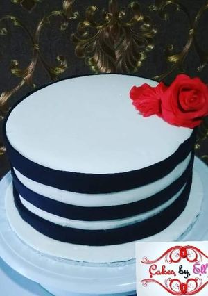 A picture of Strewberry cake.