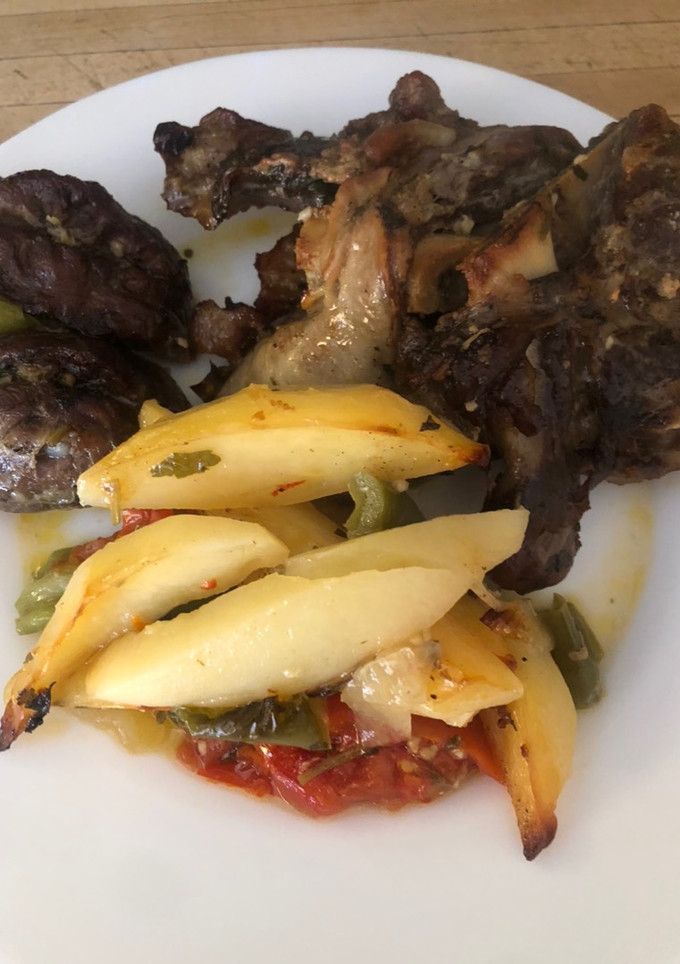 Una foto de Asado de carrillada