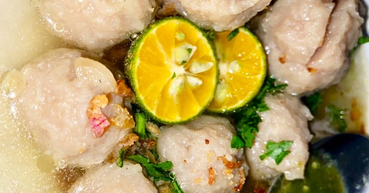 Resep Bakso Sapi Ekonomis Oleh Indah Purnama Cookpad