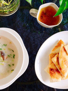 Hình của món Canh khoai mỡ nấu nấm đông cô.
