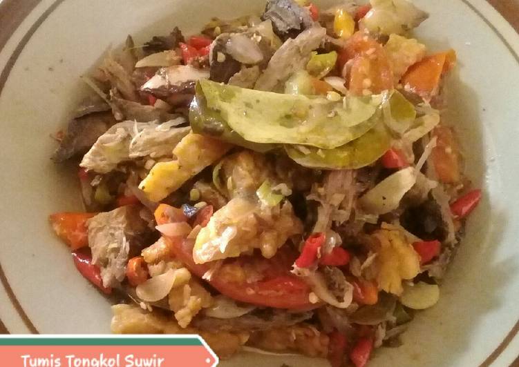 Cara Gampang Menyiapkan 021. Resep Tumis Tongkol Suwir Lezat