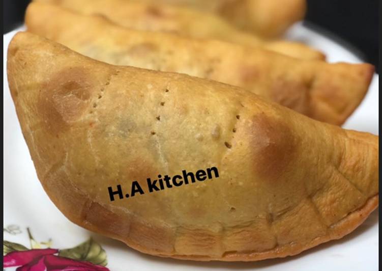 Recipe: Tasty Fried meat pie