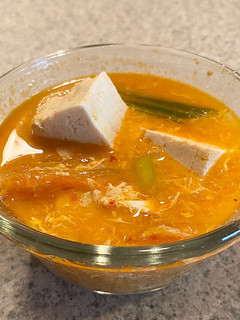 A picture of Kimchi Soup.