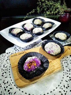 Foto resep Mochi Isi Kacang Karamel