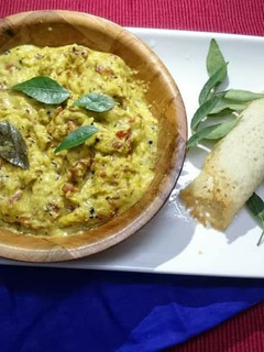 A picture of #Carrot_Poriyal.