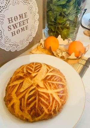 Une photo de Galette des Rois frangipane