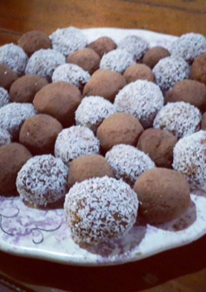 Una foto de Trufas de dulce de leche