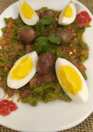 صورة لوصفة حميس 🥚 رائع وحار 😍😋