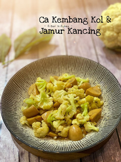 Foto resep Ca/ Tumis Kembang Kol & Jamur ala Tiger Kitchen
