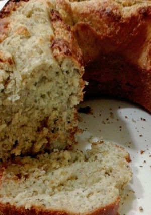 Una foto de Budín de banana