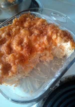 A picture of Spicy Mac and Chesse.