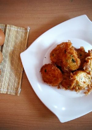 Foto resep Perkedel Kornet Ayam Keju