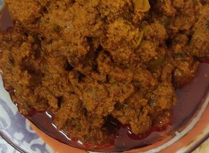 Gambar Rendang daging bujang