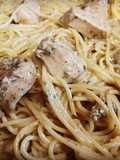 Garlic Chicken Pasta with Butter
