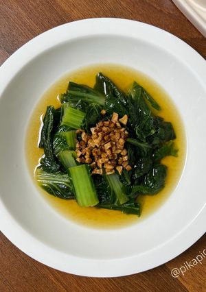 Foto resep Tumis Sawi Bawang Putih