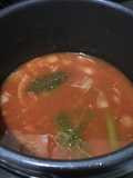 Habichuelas Rosadas Guisadas en Olla Rápida