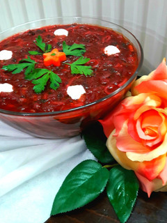 عکسی از دستور آش چغندر